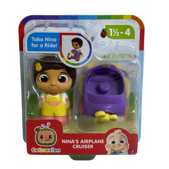 CoComelon Nina's Airplane Cruiser Toy New - Picture 1 of 5